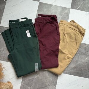 Old Navy Pixie Skinny Pant Lot of 3